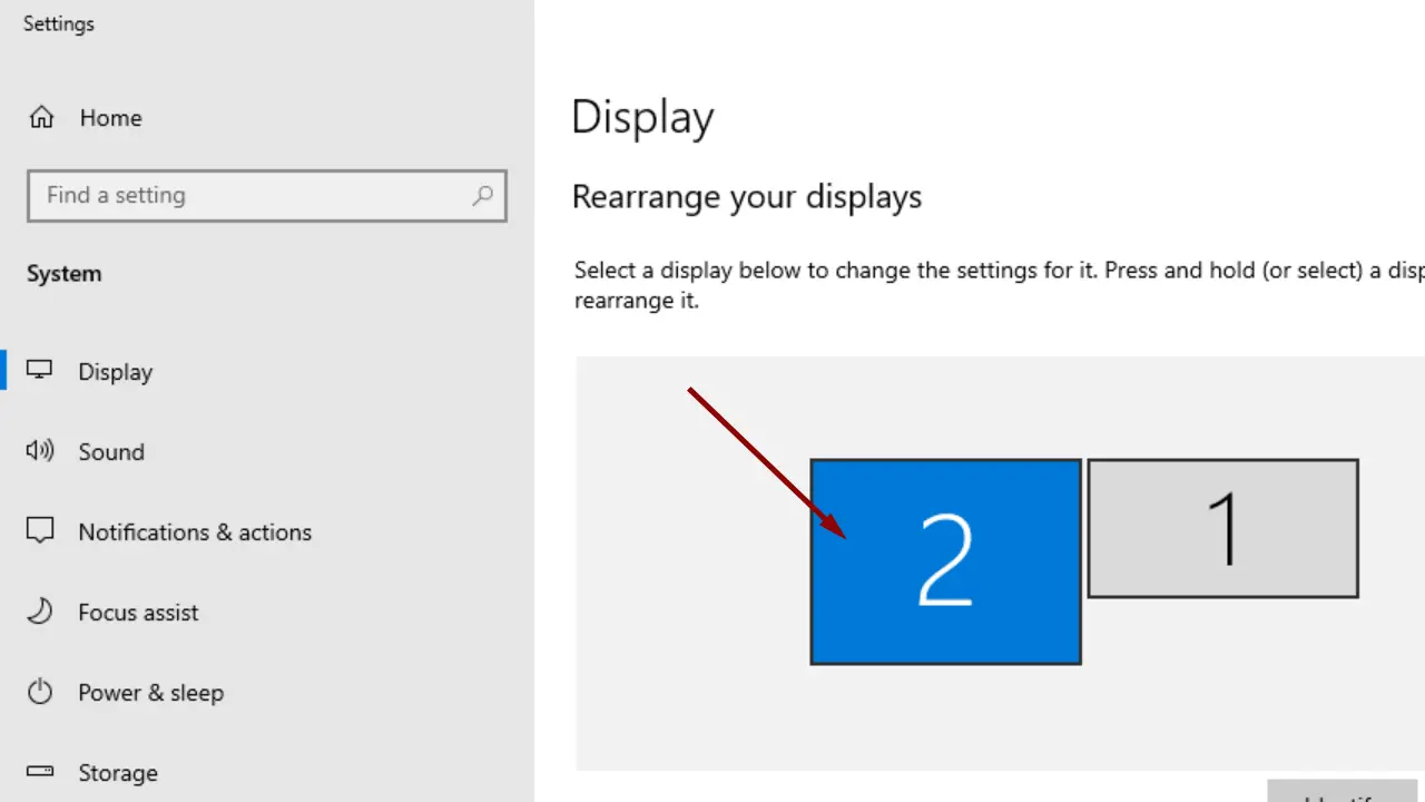 dual monitors with different resolutions windows 10