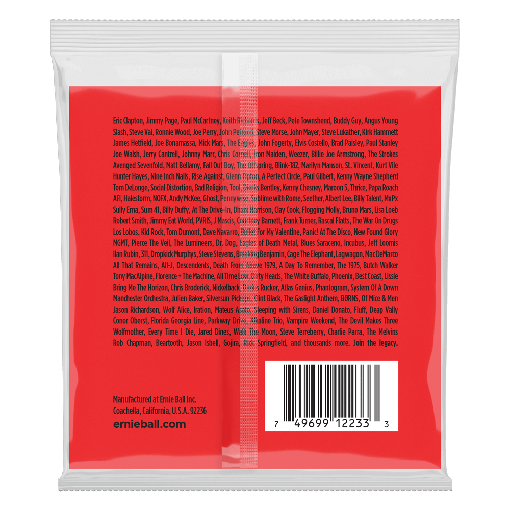 Light Nickel Wound 12-String Electric Guitar Strings 9-46 Gauge Back