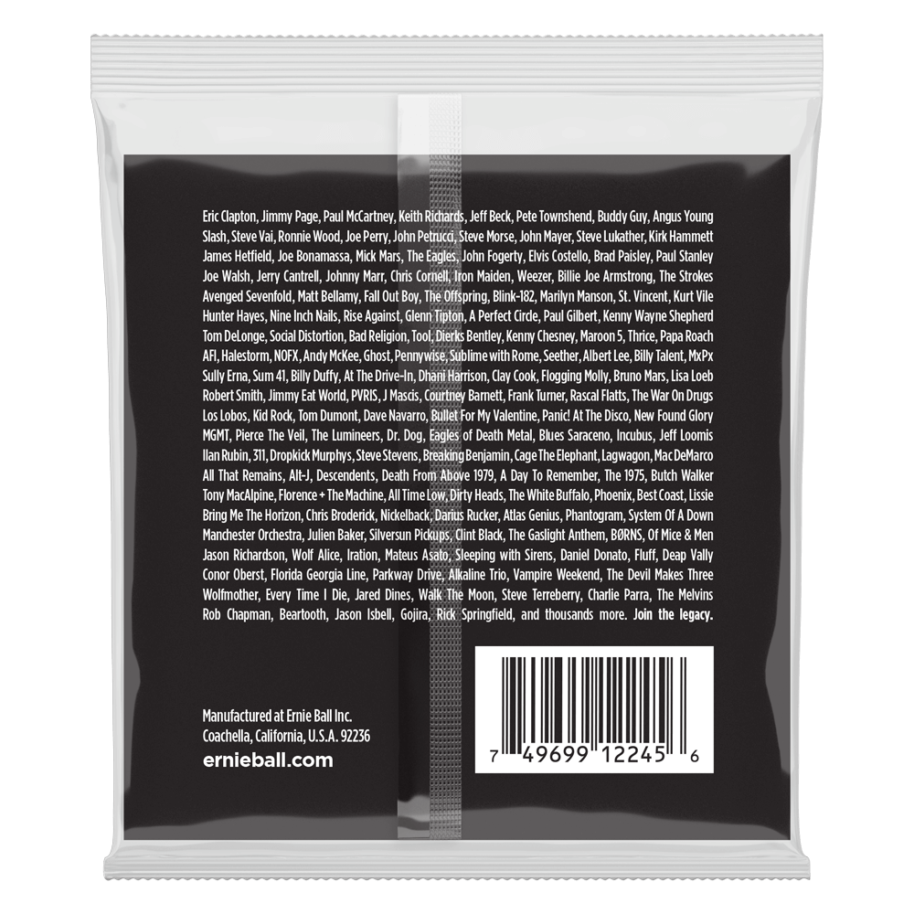 Power Slinky Stainless Steel Wound Electric Guitar Strings 11-48 Gauge Back