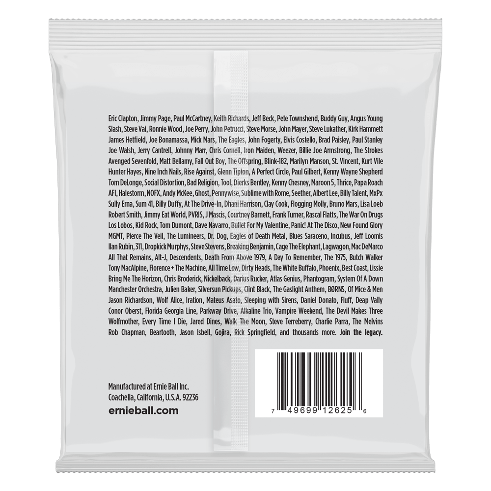 Slinky Nickel Wound 8-String Electric Guitar Strings 10-74 Gauge Back
