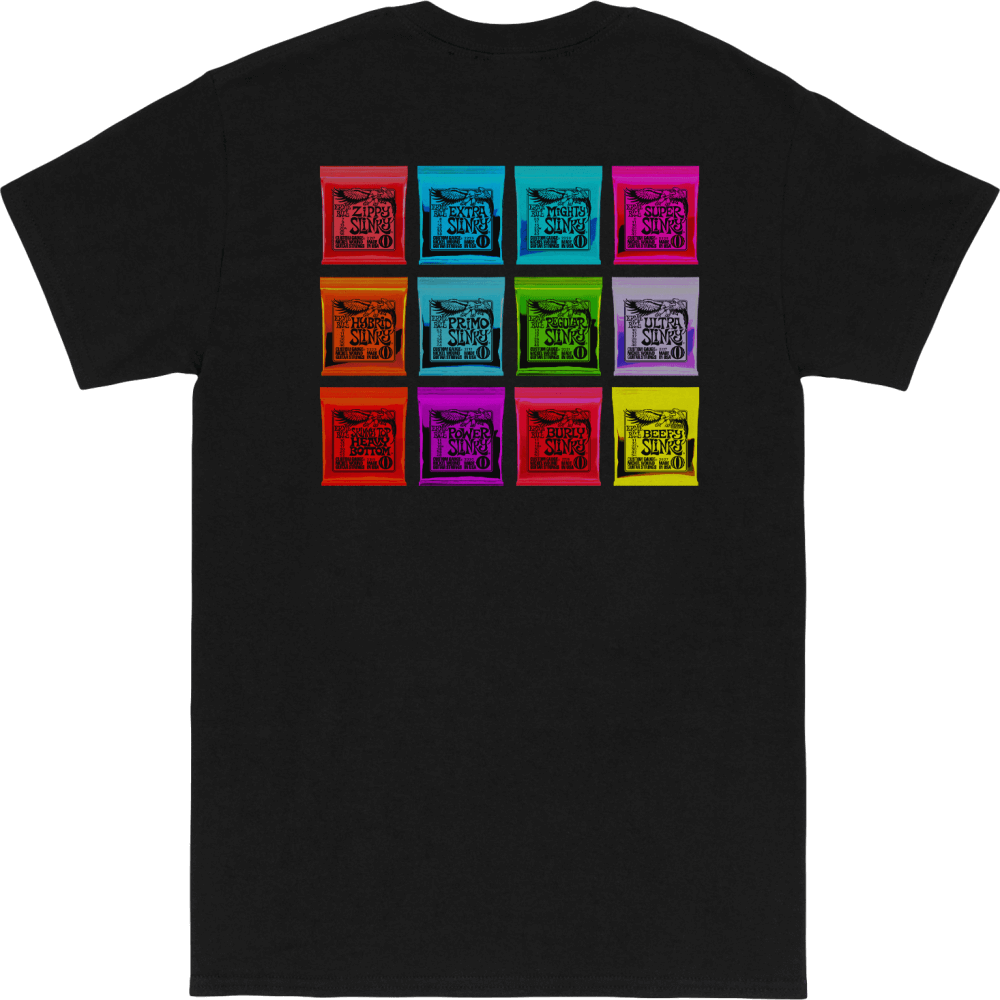 Ernie Ball Slinkys T-Shirt Medium Back