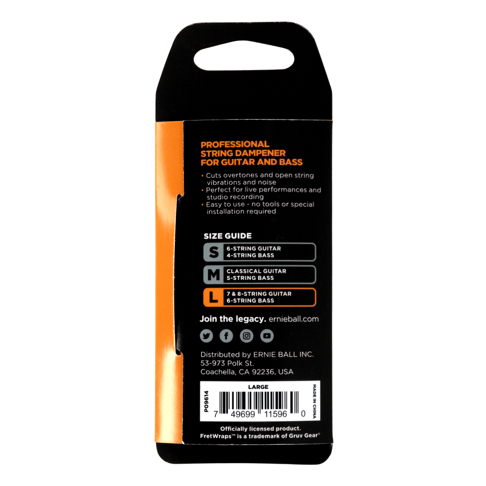 Fretwrap by Gruv Gear - Large Back