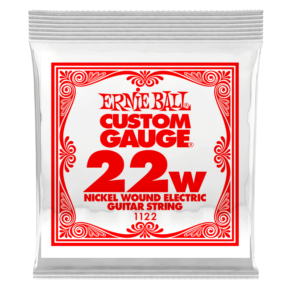 .022 Nickel Corde Filée pour Guitare électrique au détail Front
