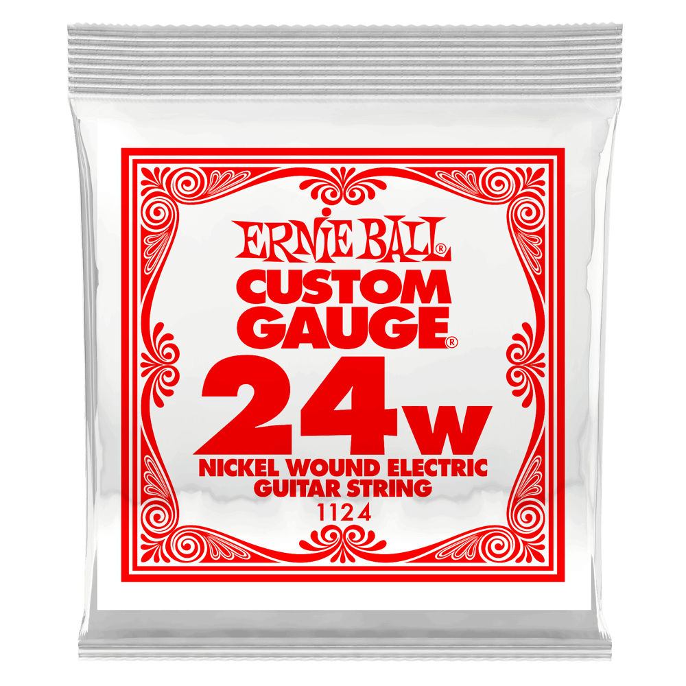 .024 Nickel Corde Filée pour Guitare électrique au détail Front