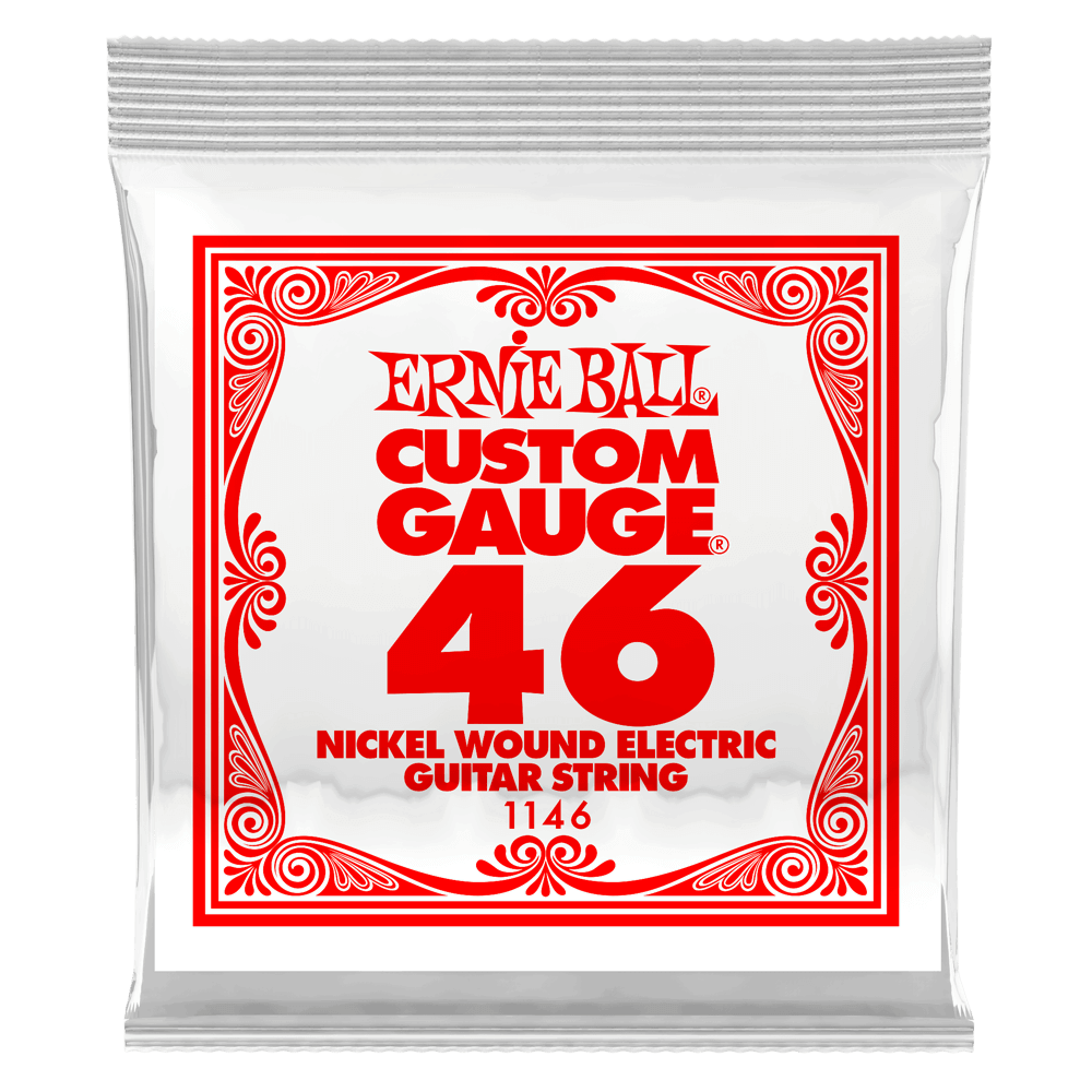 .046 Nickel Corde Filée pour Guitare électrique au détail Front