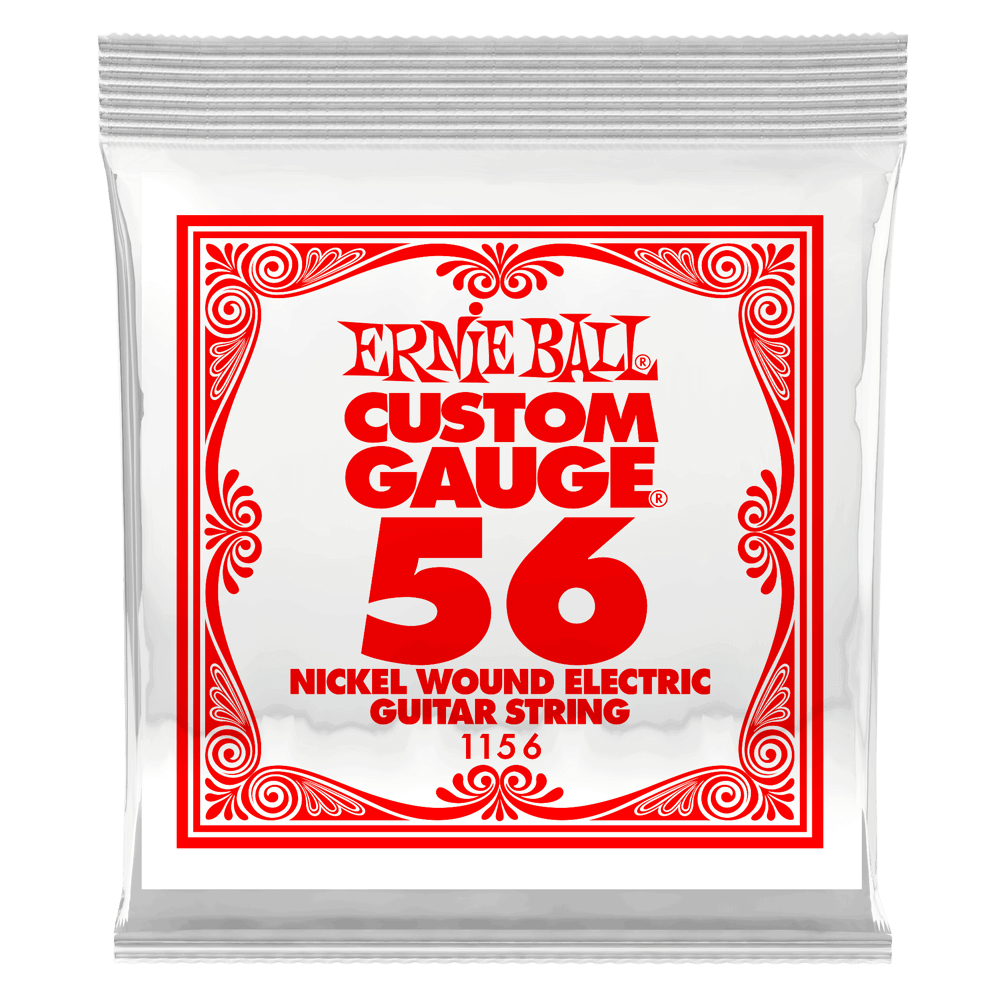 .056 Nickel Corde Filée pour Guitare électrique au détail Front