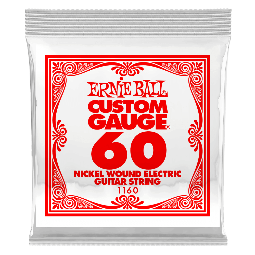 .060 Nickel Corde Filée pour Guitare électrique au détail Front