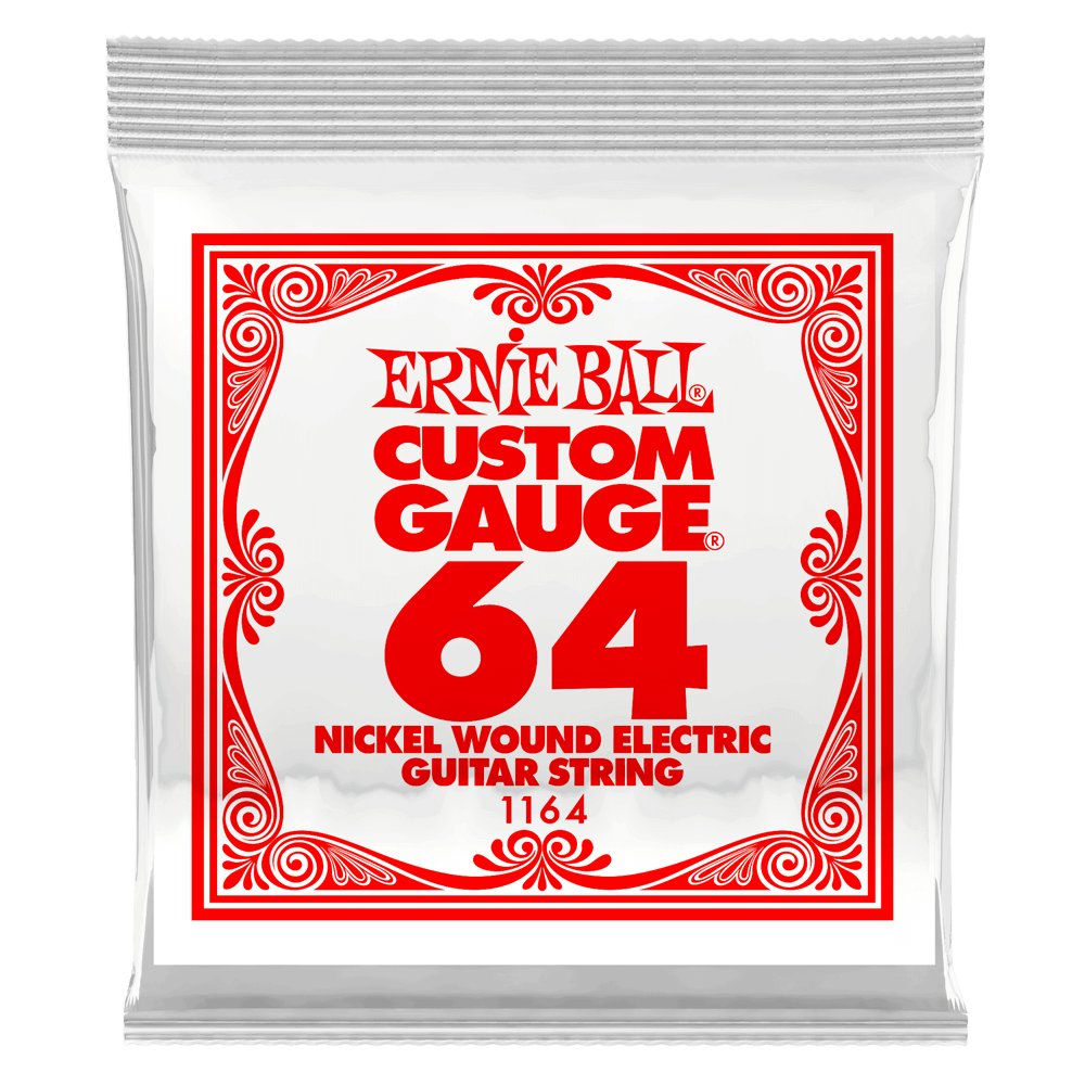 .064 Nickel Corde Filée pour Guitare électrique au détail Front