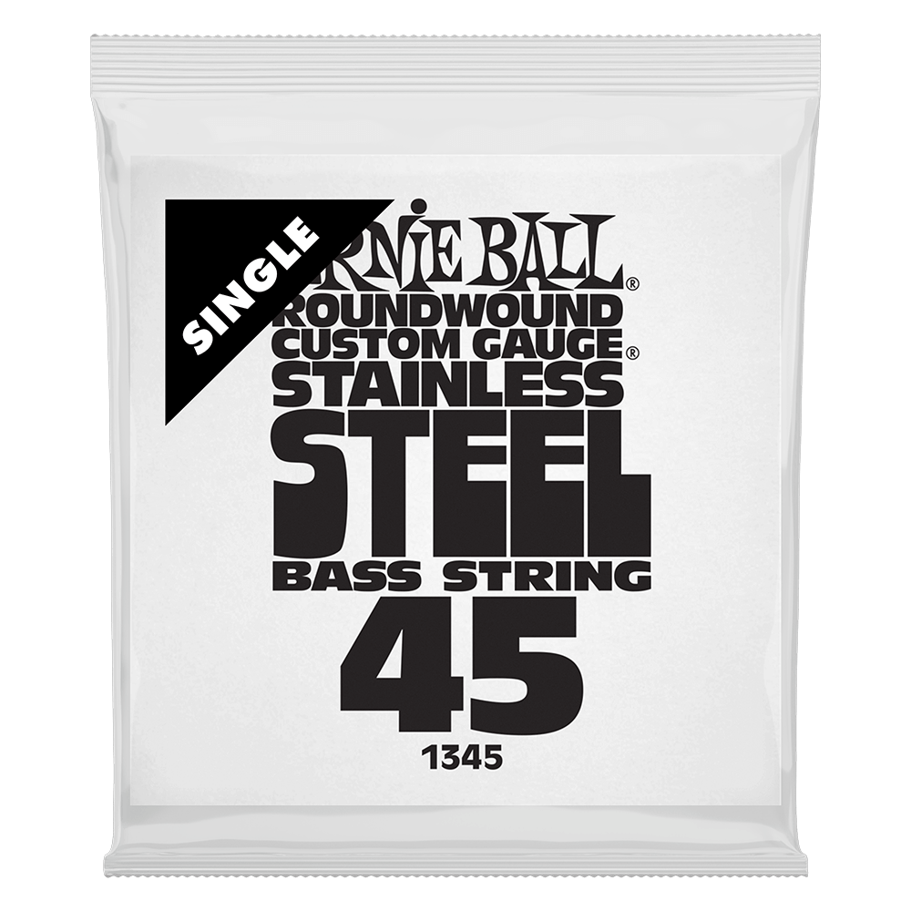 .045 Stainless Steel Electric Bass String Single Front