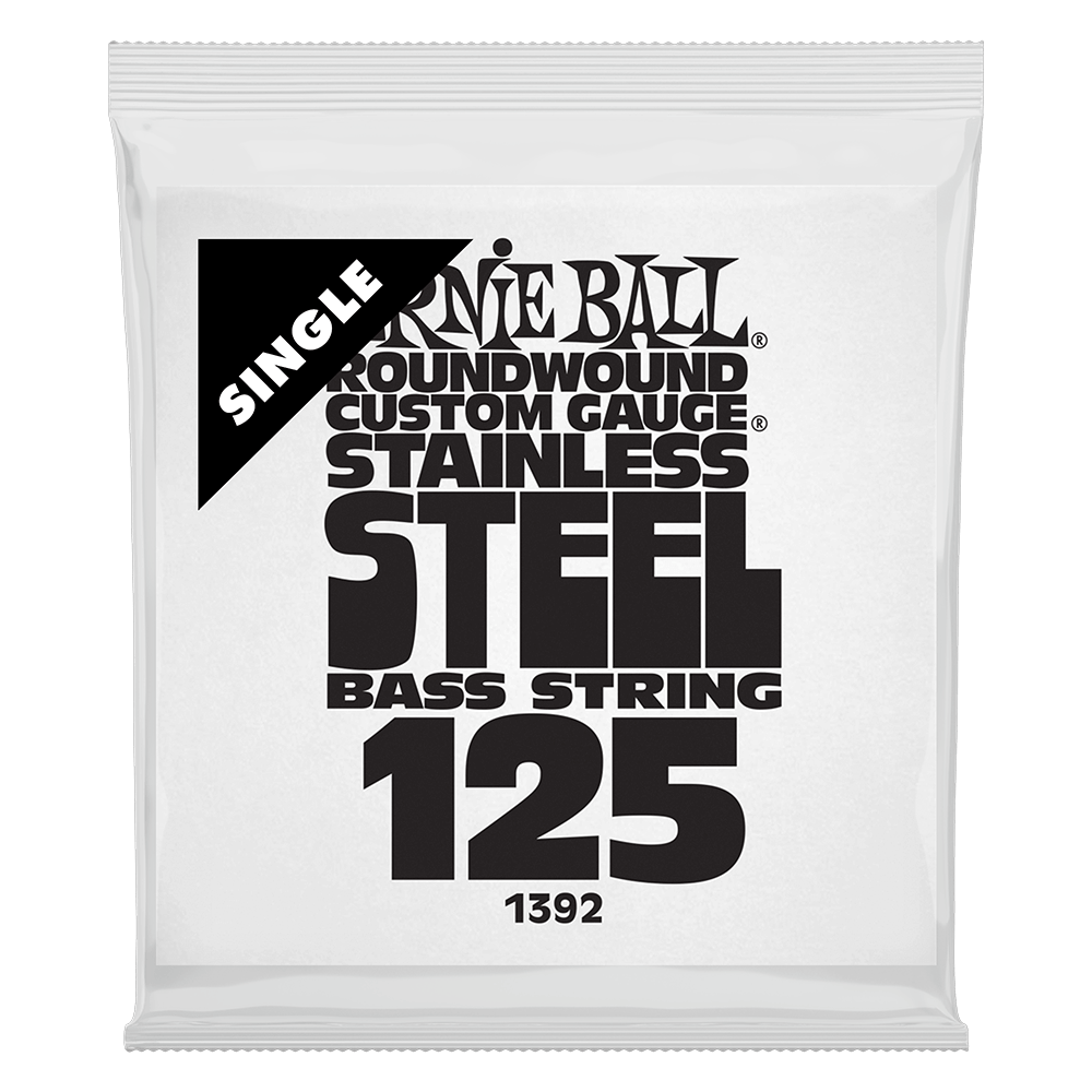 .125 Stainless Steel Electric Bass String Single Front