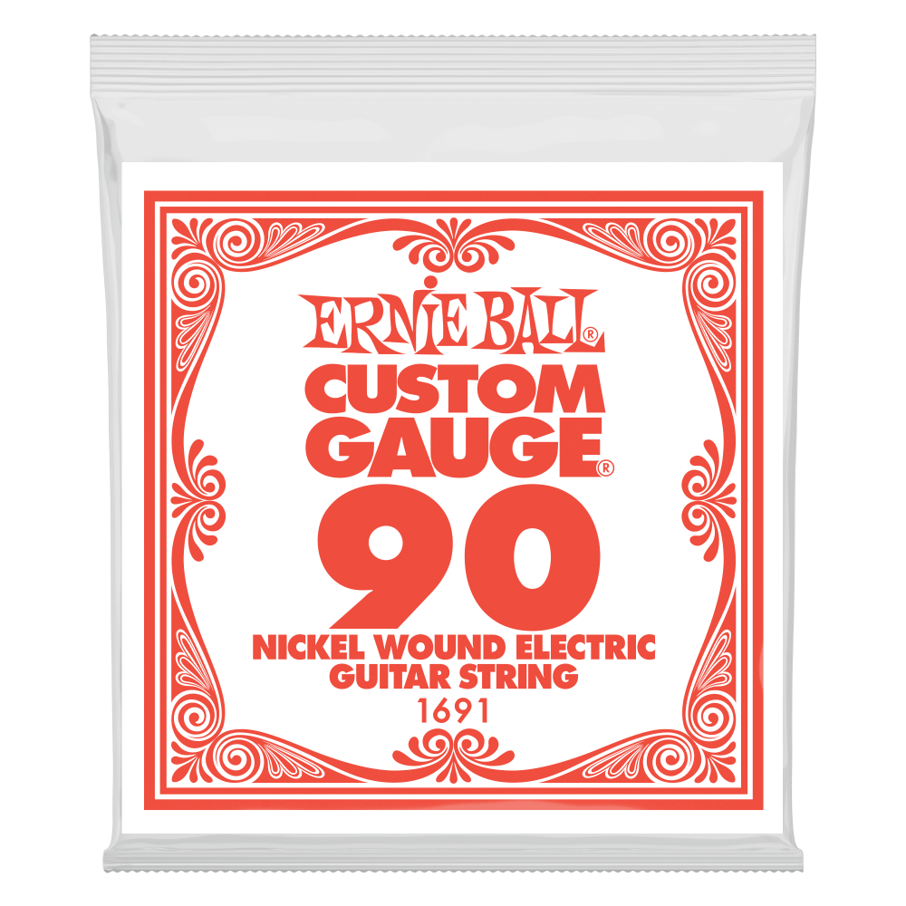 .090 Nickel Corde Filée pour Guitare électrique au détail Front