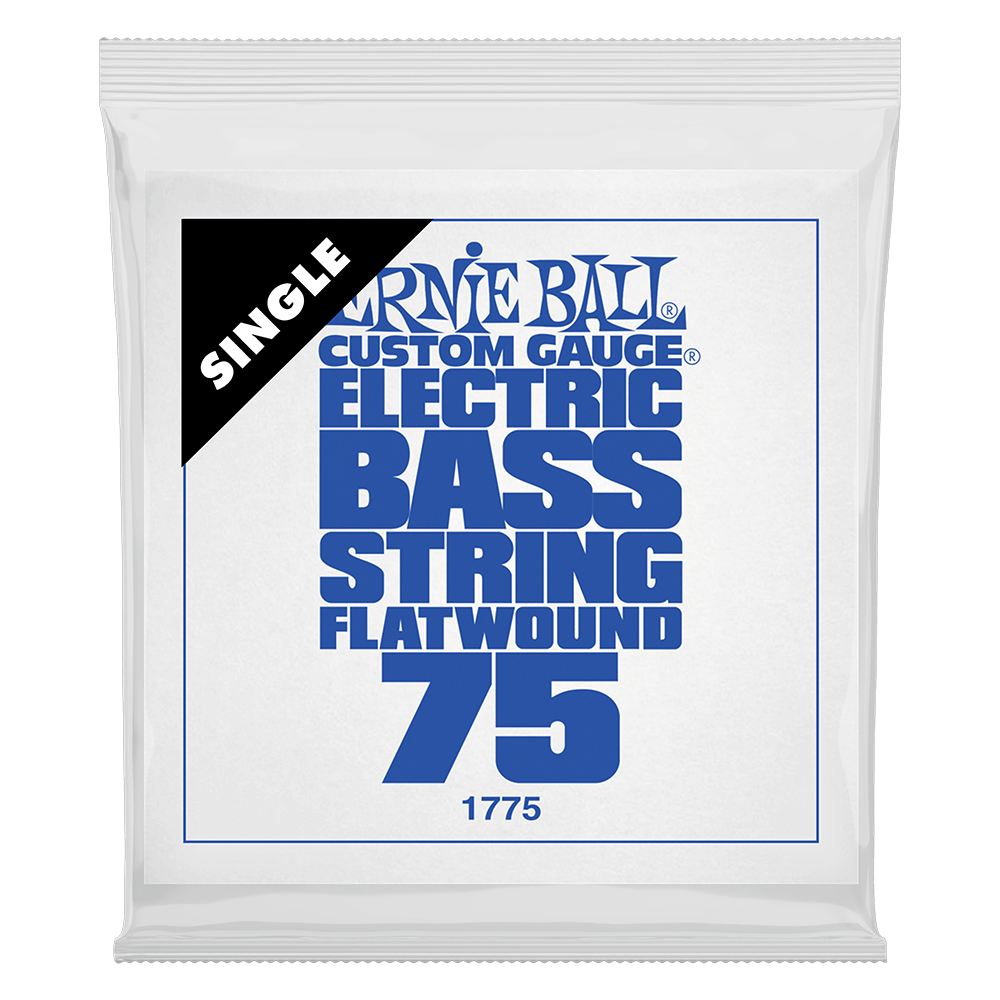 .075 Flatwound Corde Pour Basse électrique au détail  Front