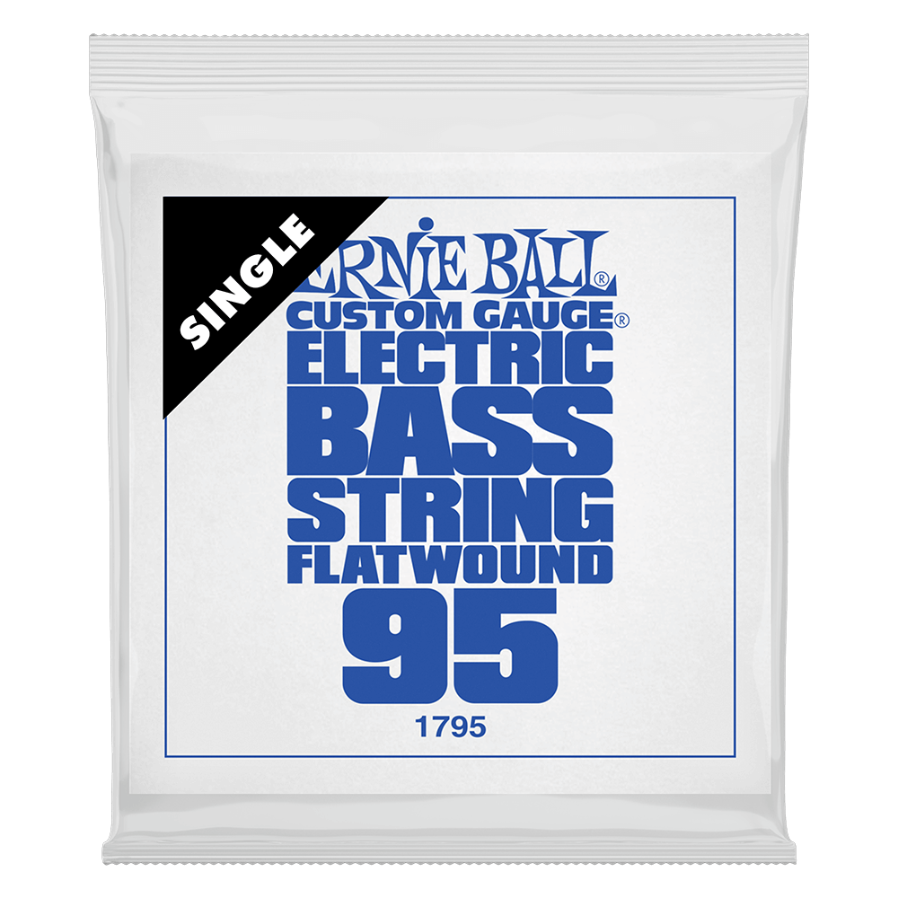 .095 Flatwound Corde Pour Basse électrique au détail  Front