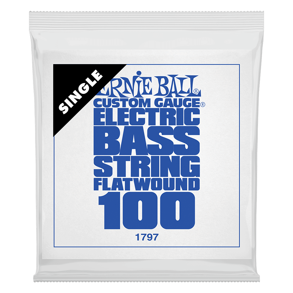 .100 Flatwound Corde Pour Basse électrique au détail  Front
