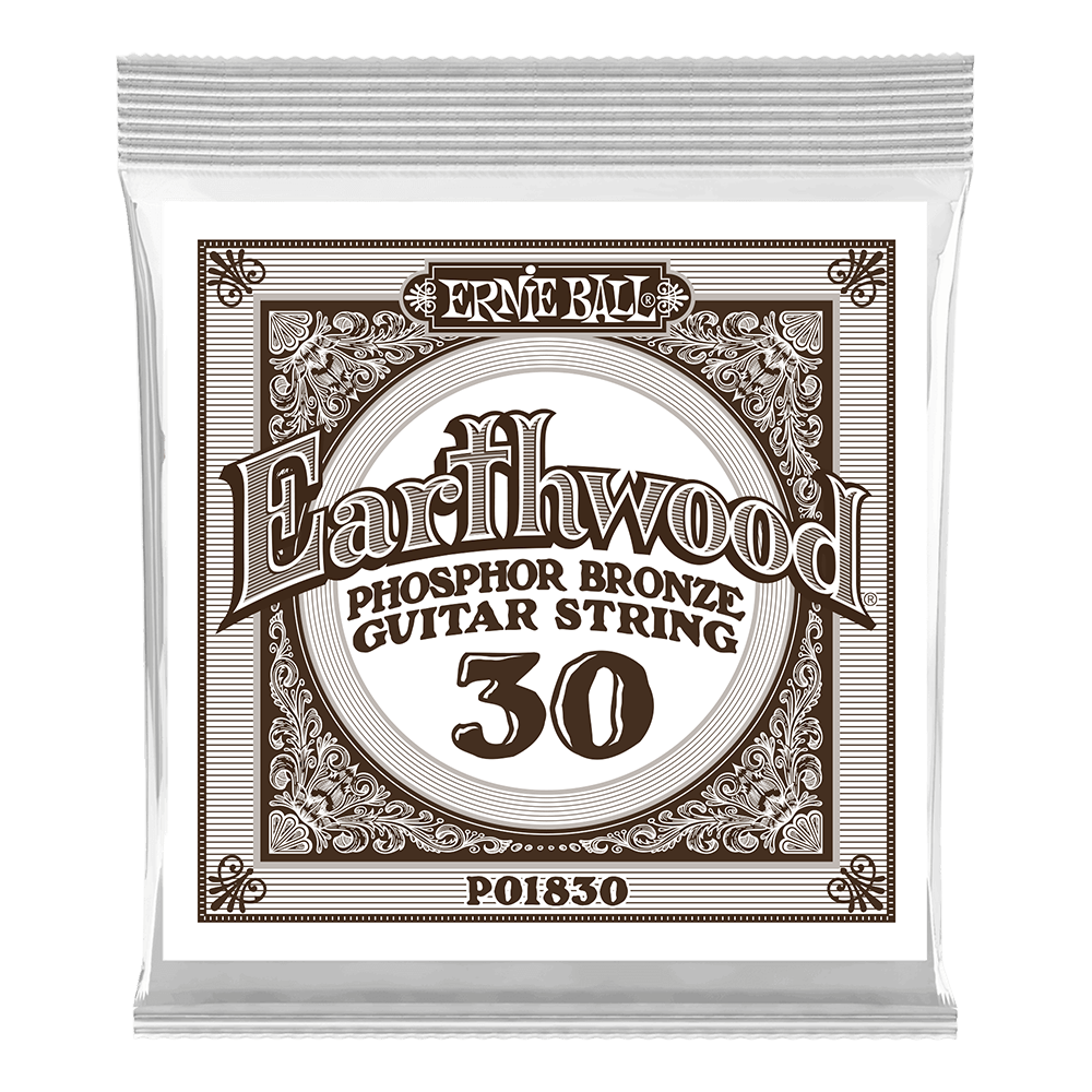 Pack com 06 Cordas para Violão Earthwood Phosphor Bronze Acoustic .030 Front