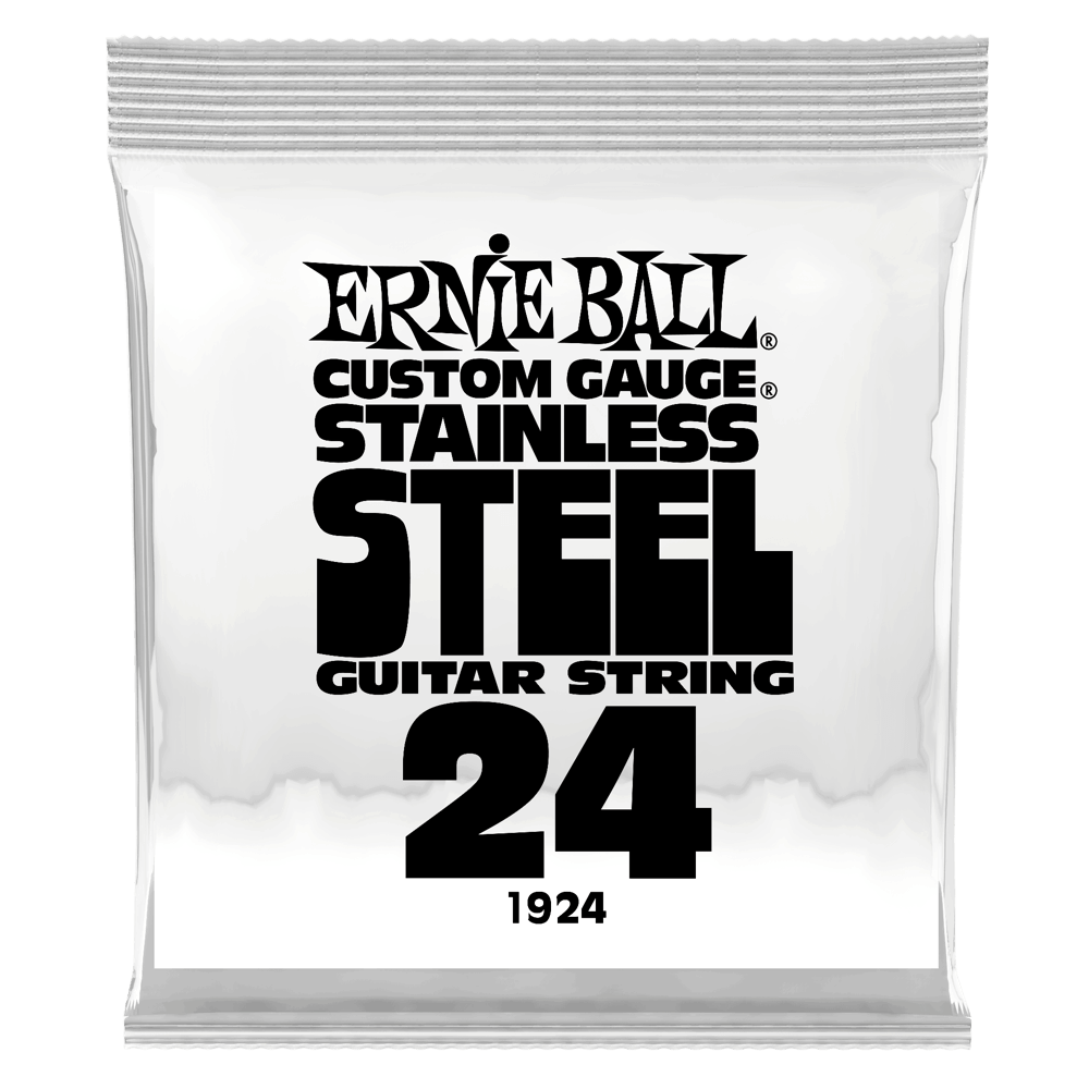 .024 Stainless Steel Wound E-Gitarrensaite 6er Pack Front