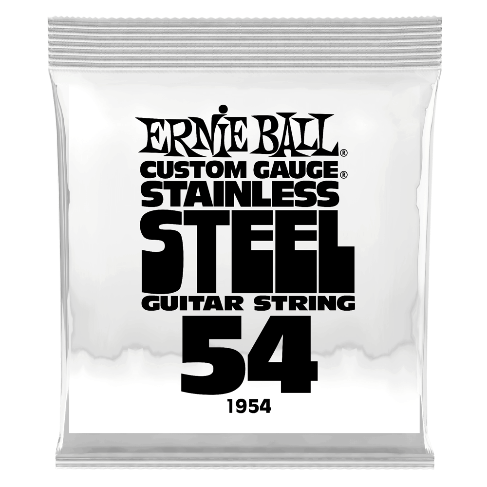 .054 Stainless Steel Wound E-Gitarrensaite 6er Pack Front