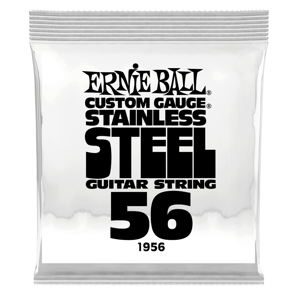 .056 Stainless Steel Wound E-Gitarrensaite 6er Pack Front
