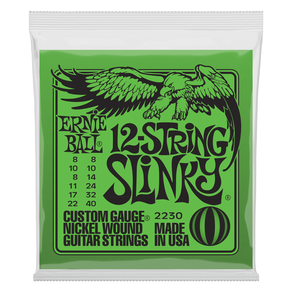 Slinky Nickel Wound 12-String Electric Guitar Strings 8-40 Gauge Front