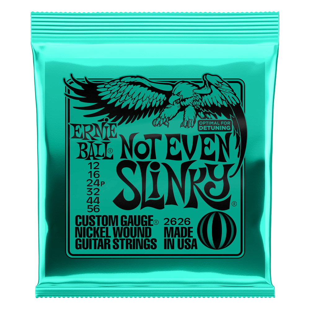 Not Even Slinky Nickel Wound Electric Guitar Strings 12-56 Gauge Front