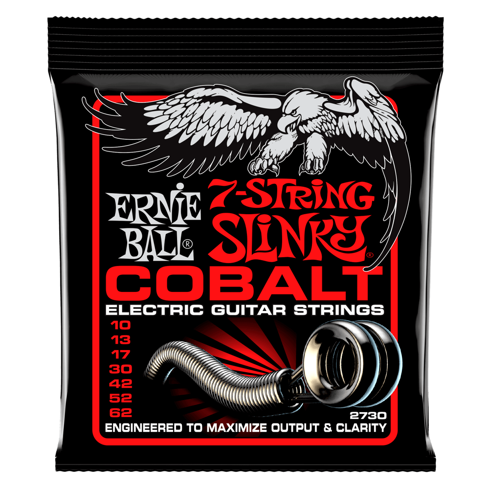 Skinny Top Heavy Bottom Slinky 7-String Cordes pour Guitare électrique Front