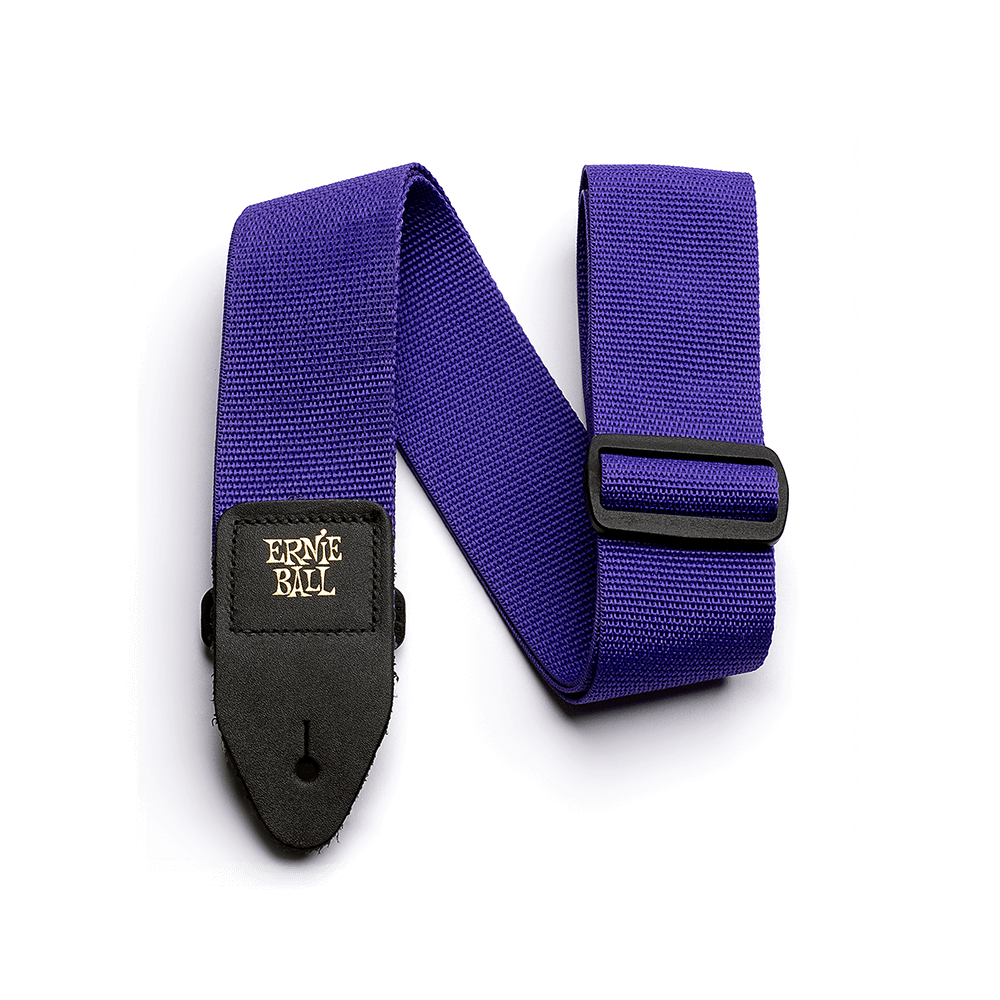 Polypro Guitar Strap/Bass Strap - Purple Front
