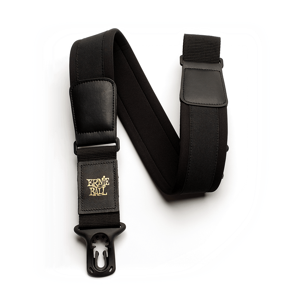 Comfort Polylock Guitar Strap/Bass Strap - Regular Neoprene Front