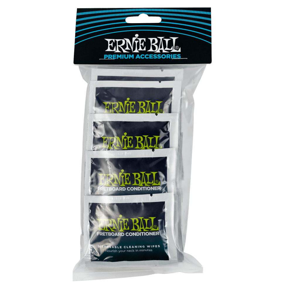 Paquet de 20 Lingettes pour manche de guitare  Front