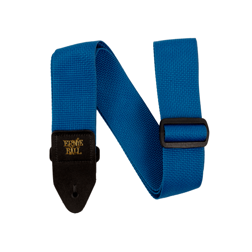 Polypro Guitar Strap/Bass Strap - Pearl Blue Front