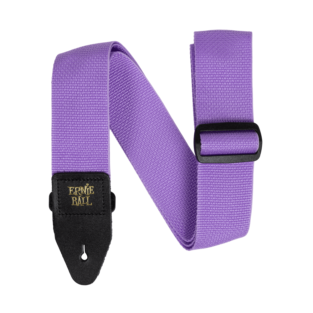 Polypro Guitar Strap/Bass Strap - Purple Sunset Front