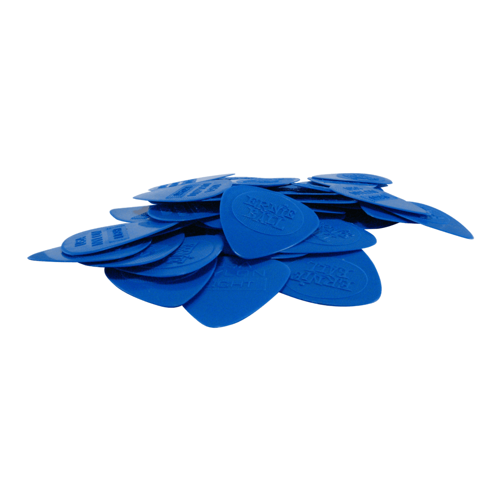 Paquet de 50 médiators Thin Nylon Picks Injection Molded 0.53mm   Front