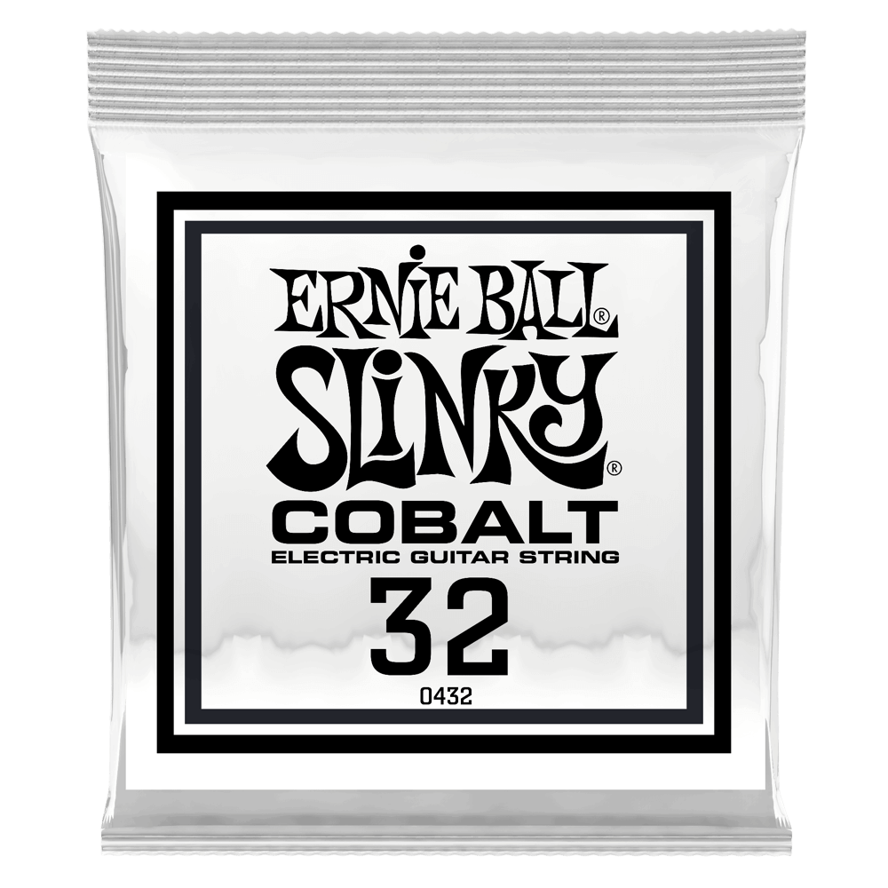 .032 Cobalt Wound Electric Guitar Strings 6 Pack Front