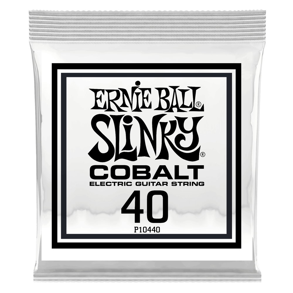 .040 Cobalt Wound Electric Guitar Strings 6 Pack Front