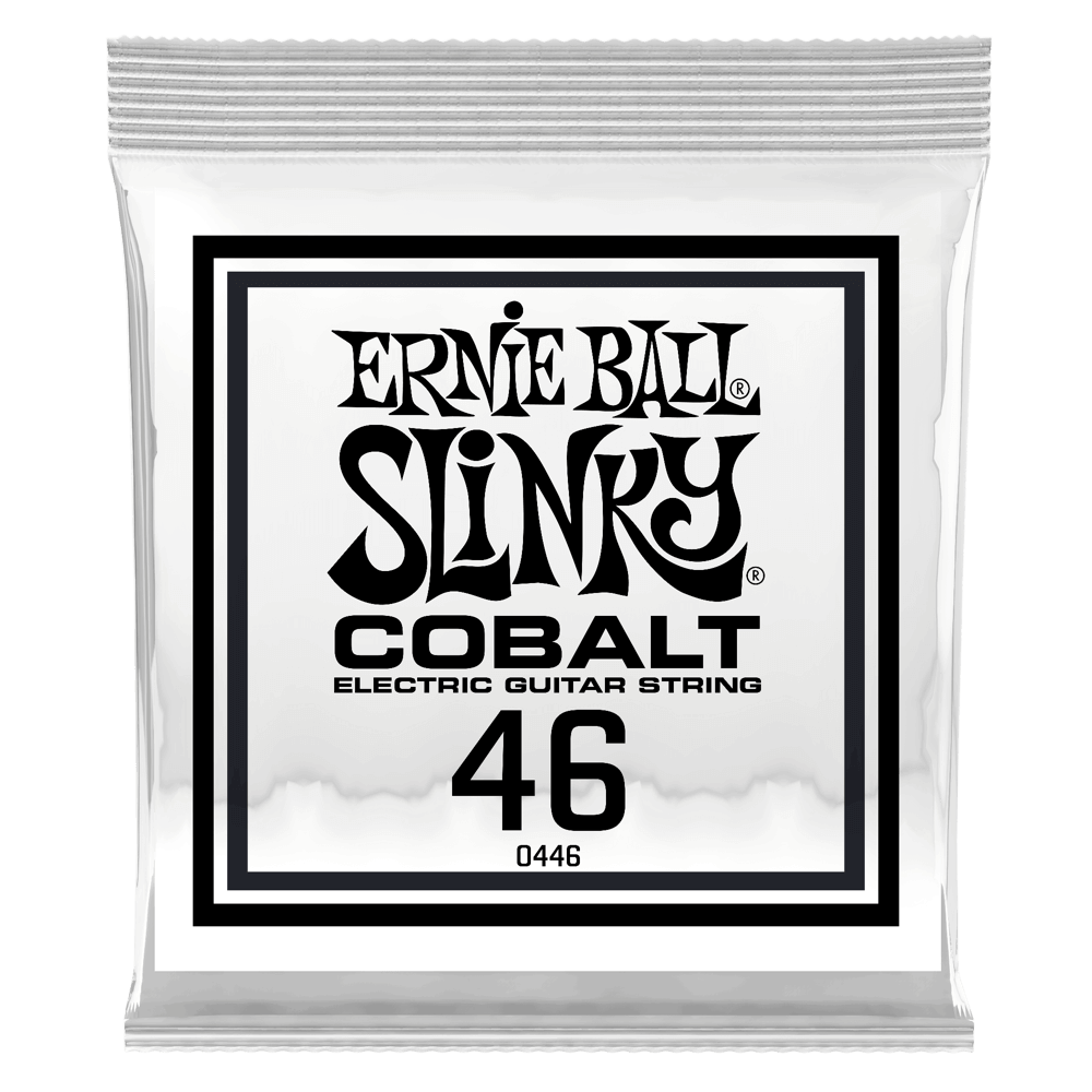 .046 Cobalt Wound Electric Guitar Strings 6 Pack Front