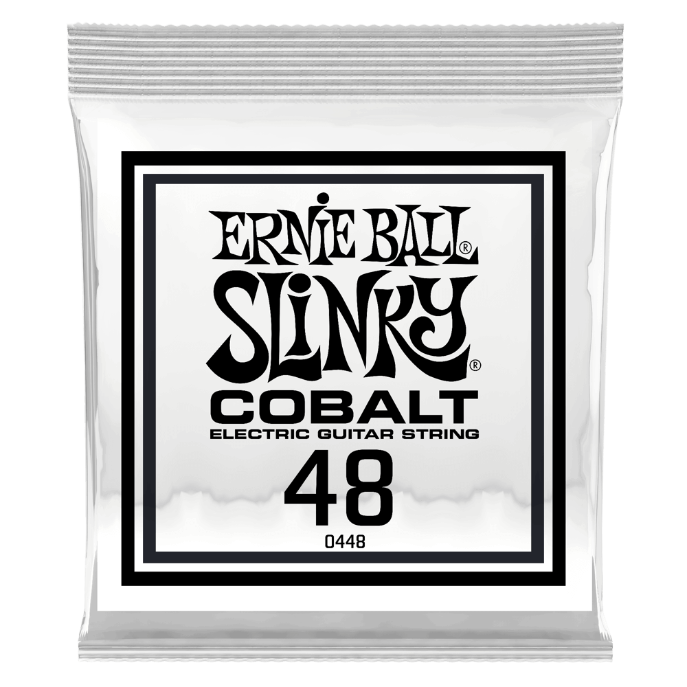 .048 Cobalt Wound Electric Guitar Strings 6 Pack Front