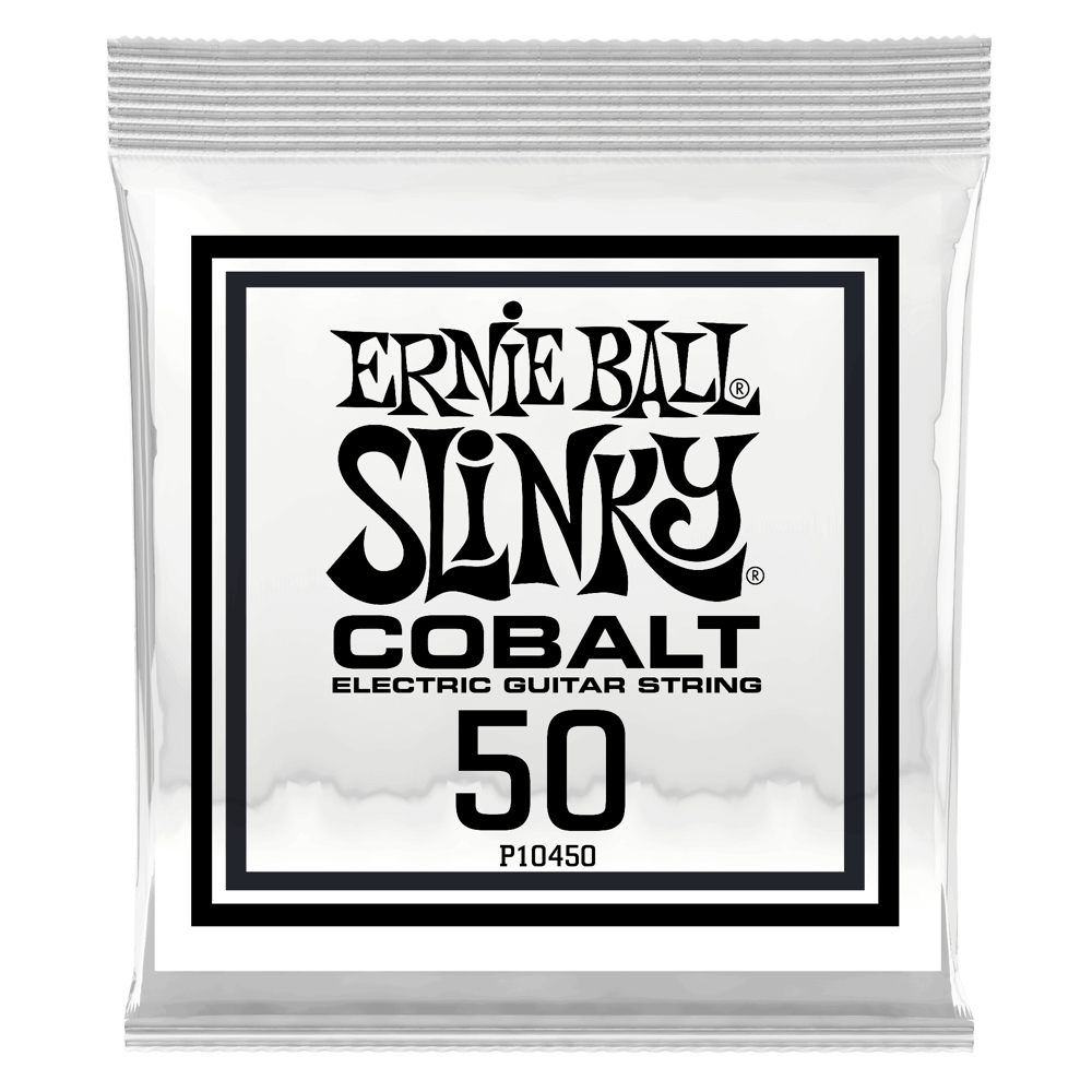 .050 Cobalt Wound Electric Guitar Strings 6 Pack Front