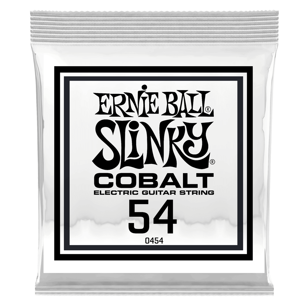 .054 Cobalt Wound Electric Guitar Strings 6 Pack Front