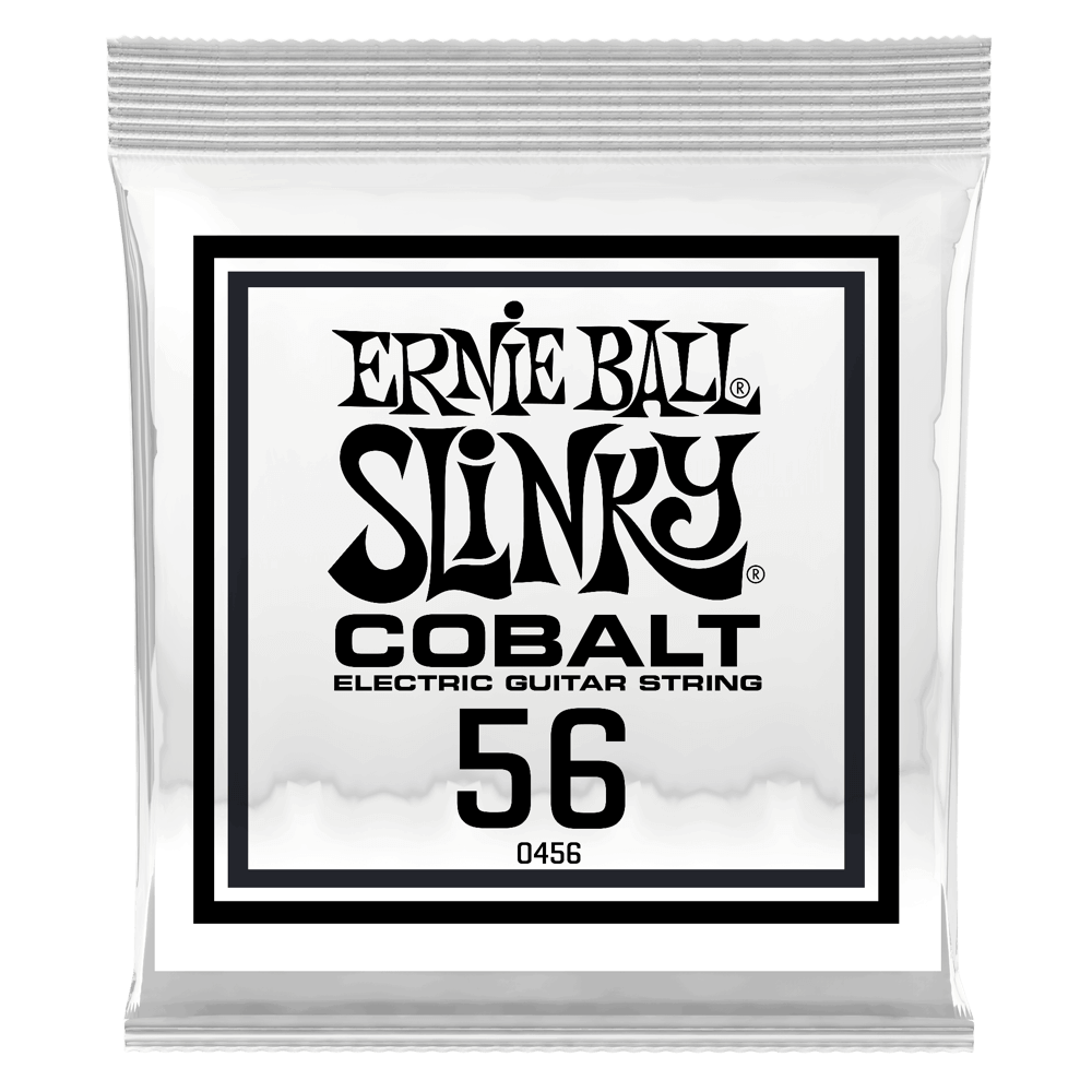 .056 Cobalt Wound Electric Guitar Strings 6 Pack Front