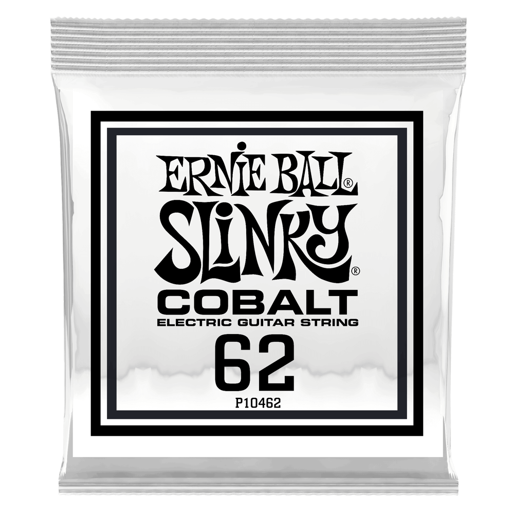 .062 Cobalt Wound Electric Guitar Strings 3 Pack Front
