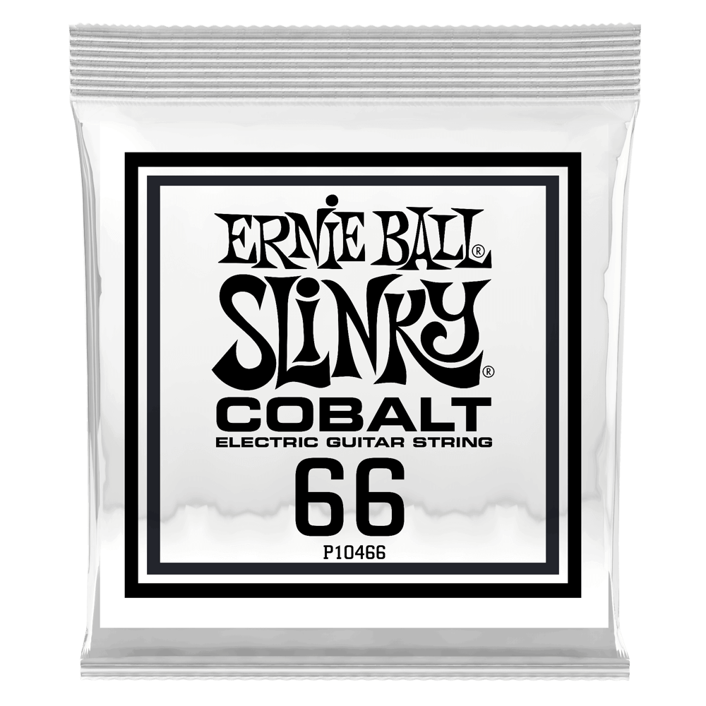 .066 Cobalt Wound Electric Guitar Strings 3 Pack Front