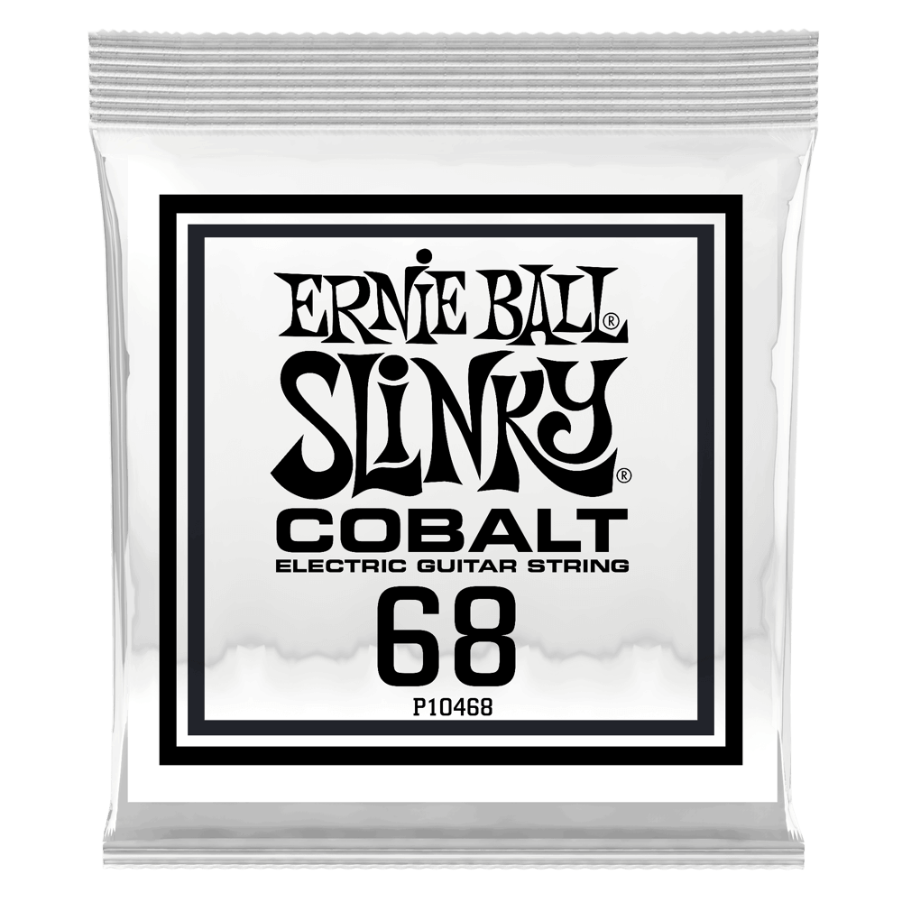 .068 Cobalt Wound Electric Guitar Strings 3 Pack Front