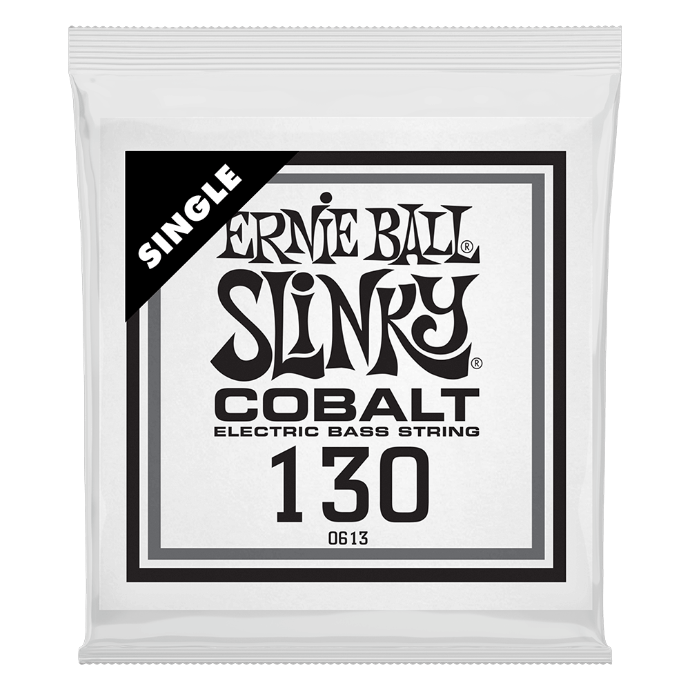 .130 Cobalt Wound Electric Bass String Single Front