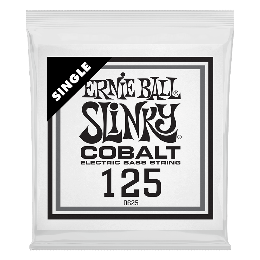 .125 Cobalt Wound Electric Bass String Single Front