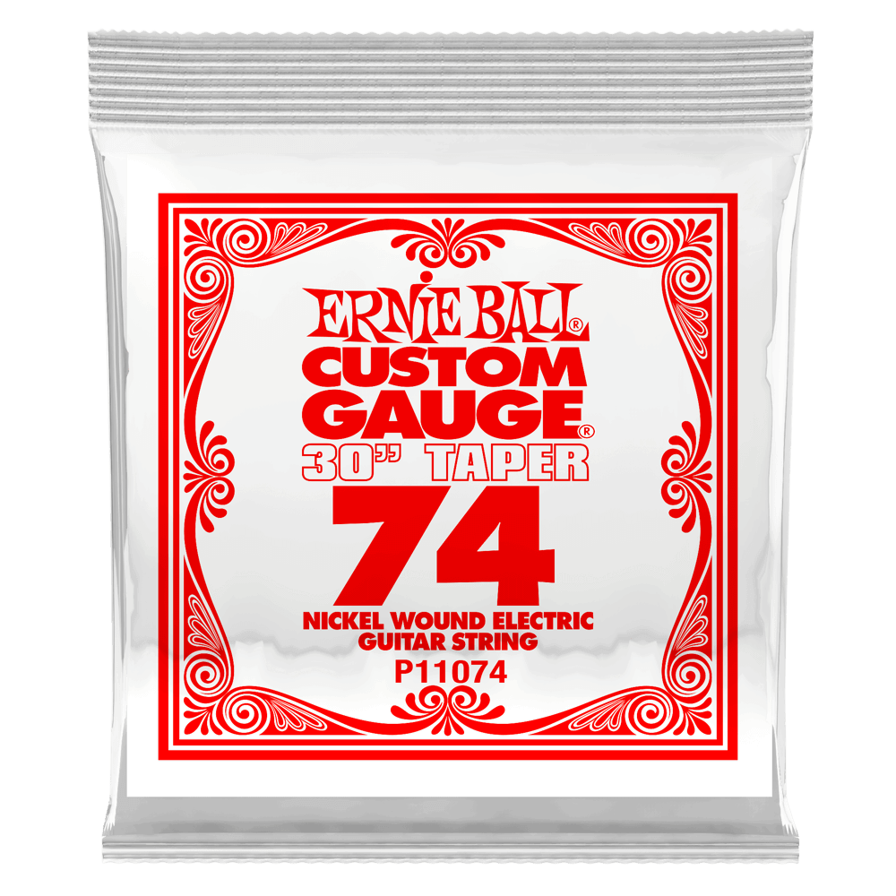 .074 Long Scale Nickel Corde Filée pour Guitare électrique au détail Front