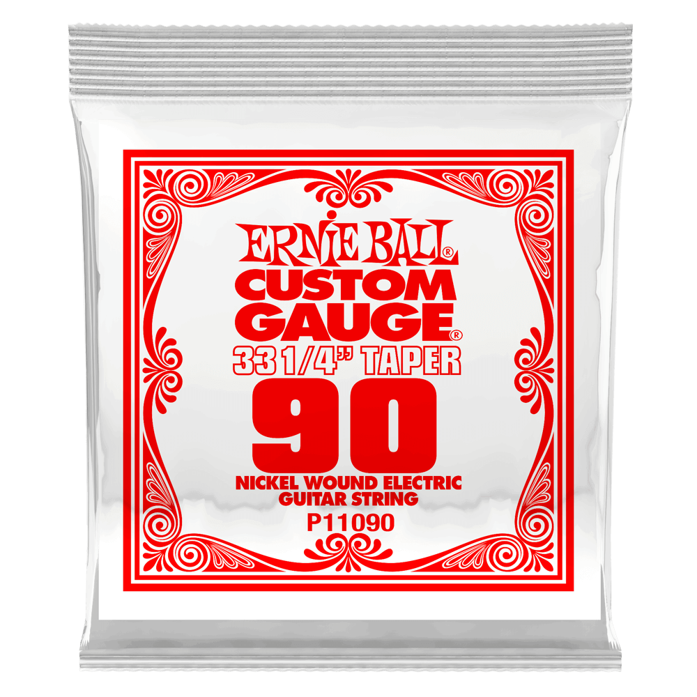 .090 Long Scale Nickel Corde Filée pour Guitare électrique au détail Front