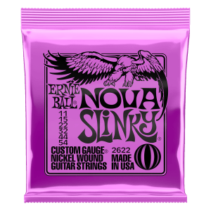 Nova w/ Wound G Slinky Nickel Wound Electric Guitar Strings 11-54 Gauge Thumb
