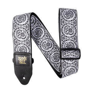Classic Jacquard Guitar Strap/Bass Strap - Zen Garden Thumb