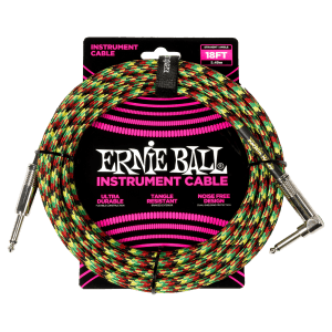 Braided Instrument Cable Straight/Angle 18ft - Good Vibrations Thumb
