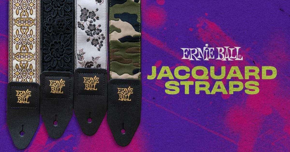 Classic Jacquard Guitar Strap | Ernie Ball
