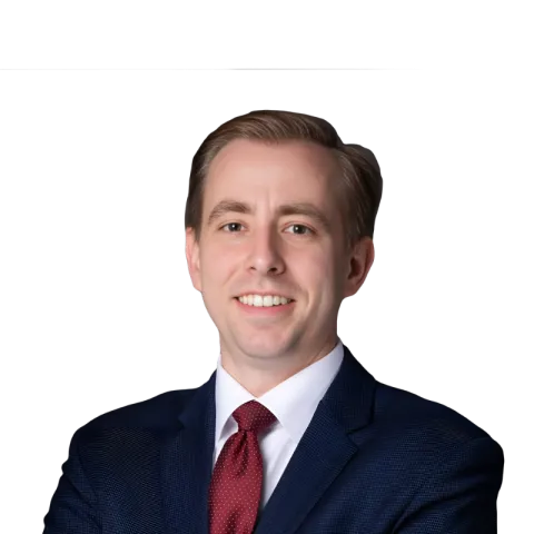 Headshot of Cody M. Allen, a GA-based personal injury lawyer at Morgan & Morgan